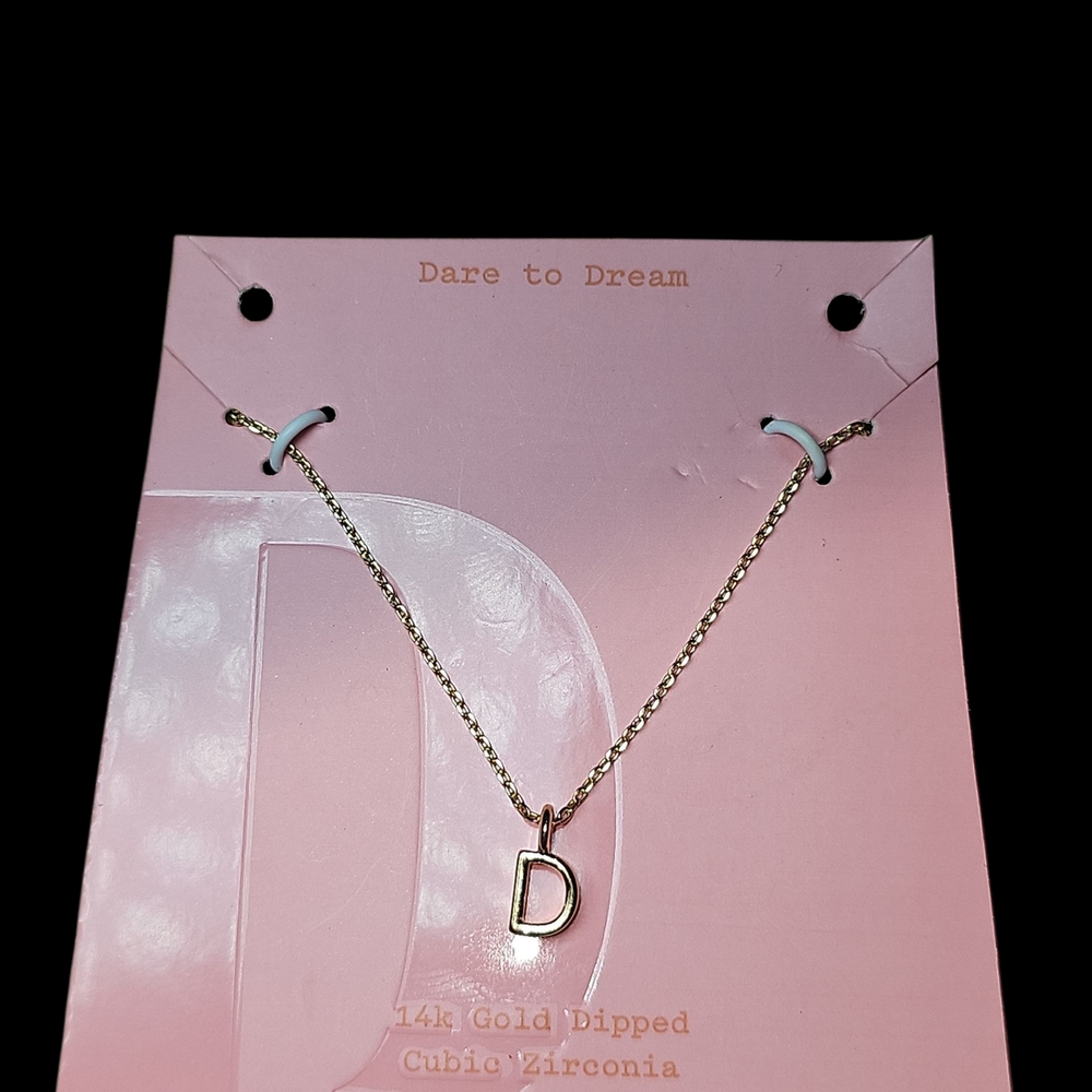 Gold Initial Necklace